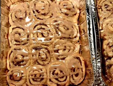 Bread - Banana sweet rolls